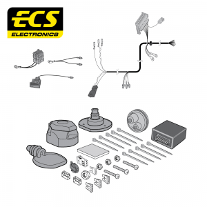 ECS Towbar Electrics for Audi A6 Saloon 2011-2014 13 Pin Wiring Kit WTP 