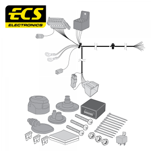 ECS Towbar Electrics for BMW X3 SUV F25 2014-2017 13 Pin Wiring Kit 
